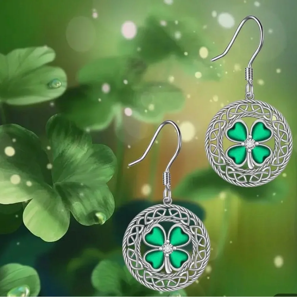 Four Leaf Clover Earrings